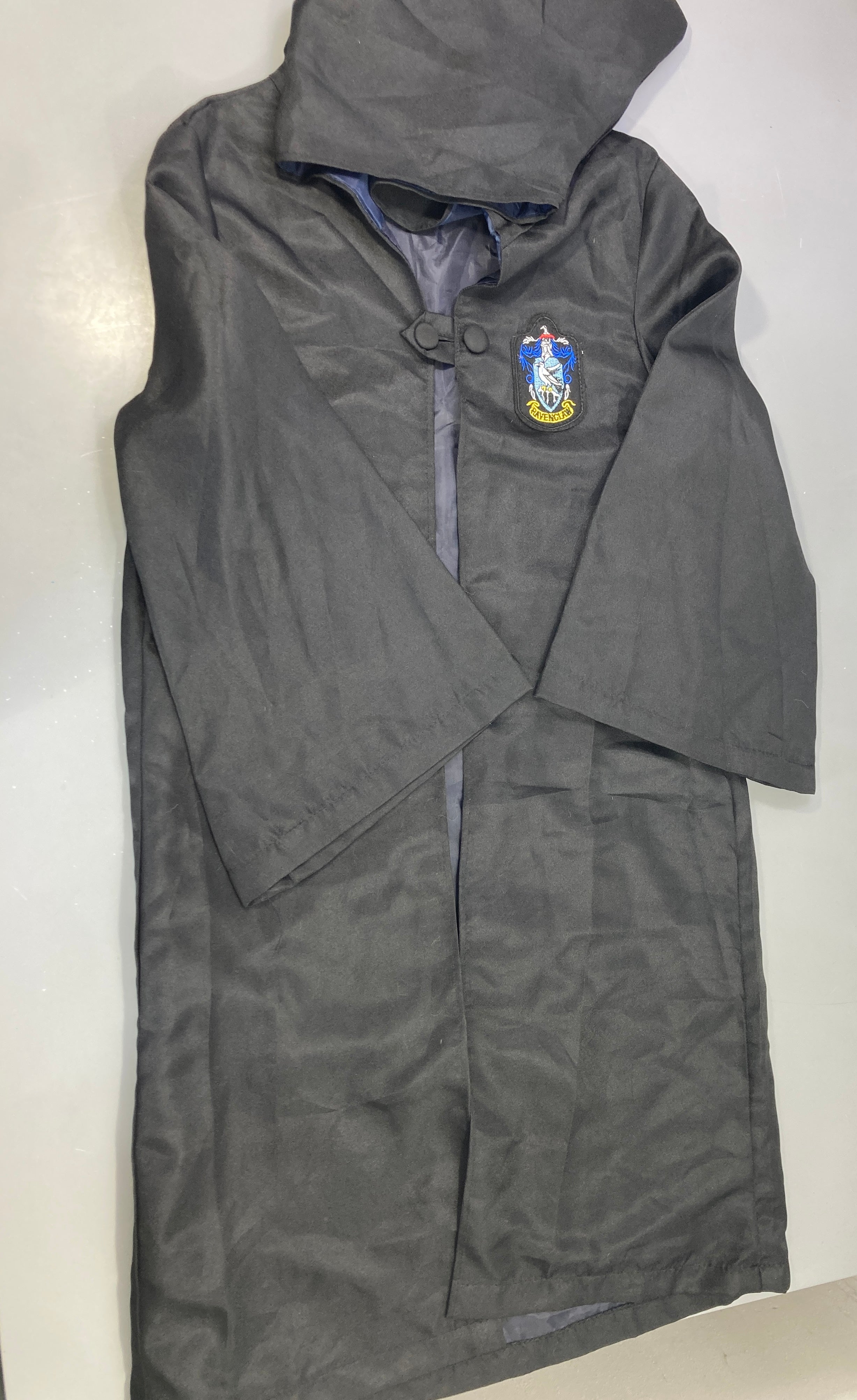Cape déguisement Poudlard Ravenclaw capuche