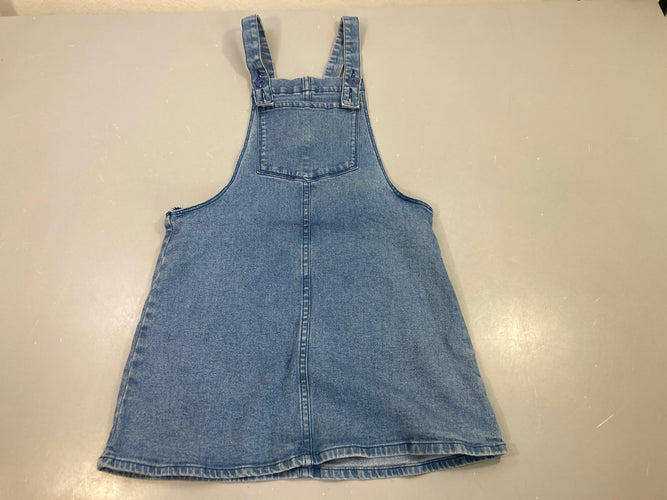 Robe salopette denim, moins cher chez Petit Kiwi