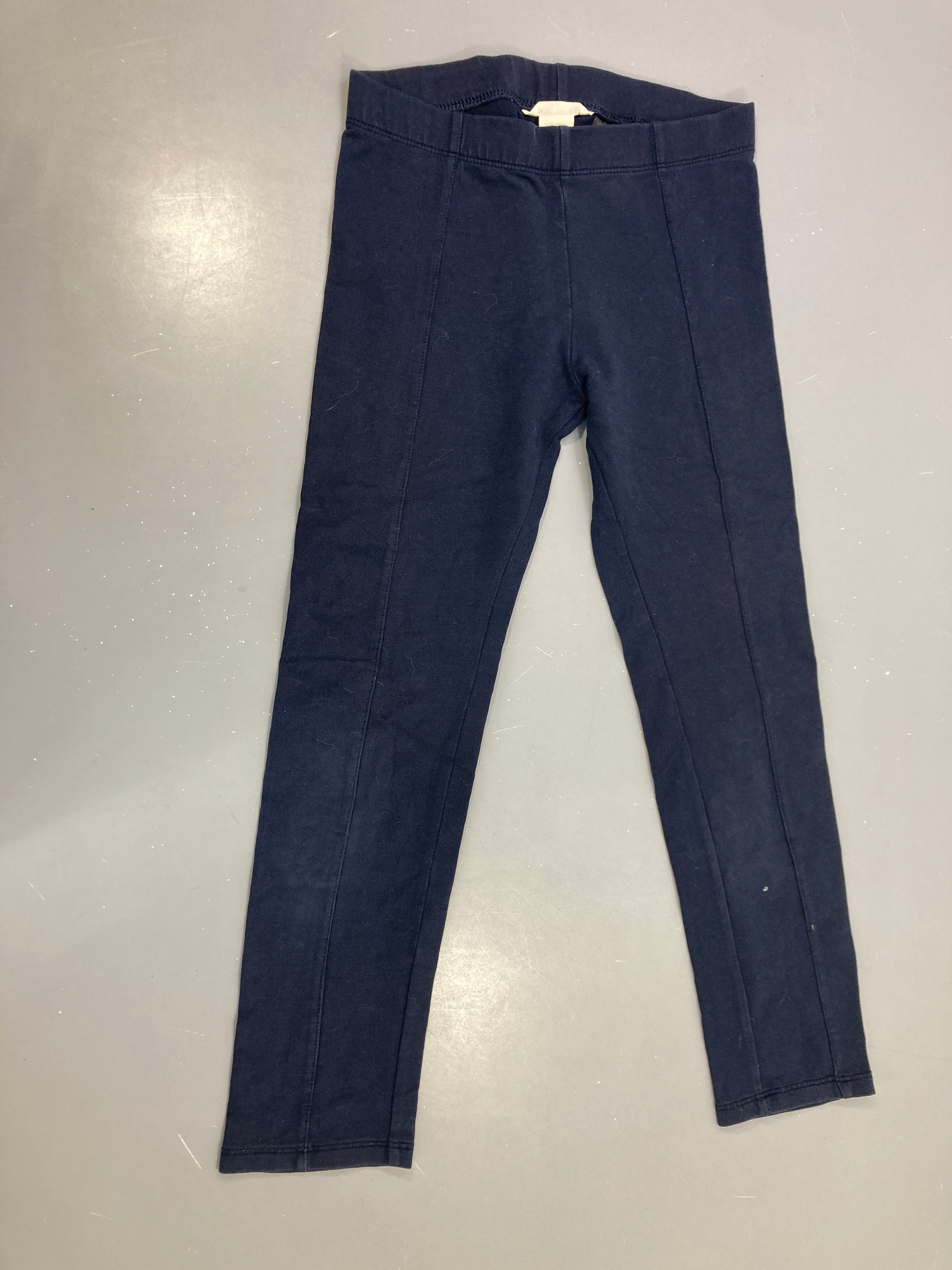 Legging bleu marine uni