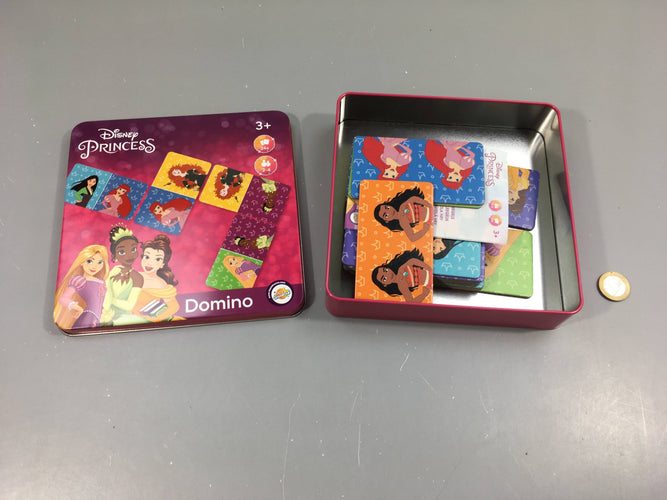 Complet domino Princesses disney, 3+, moins cher chez Petit Kiwi