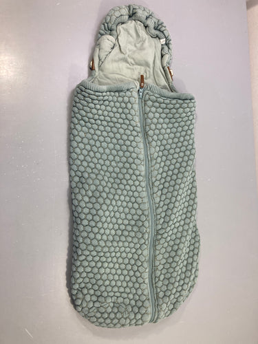 Nid d'ange tricot vert sauge Joolz, moins cher chez Petit Kiwi