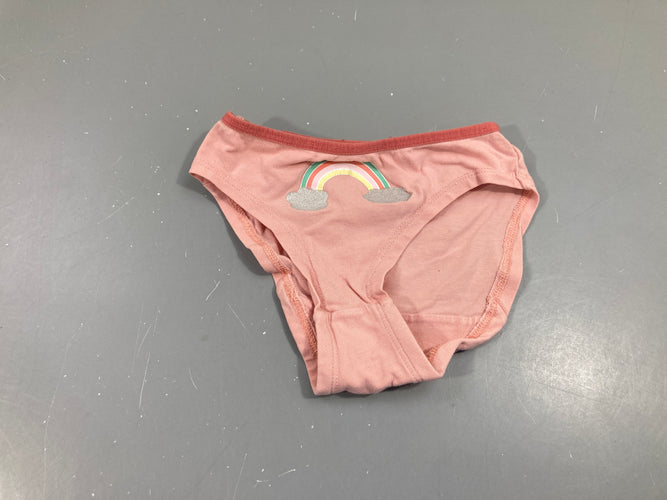 Culotte rose arc en ciel, moins cher chez Petit Kiwi