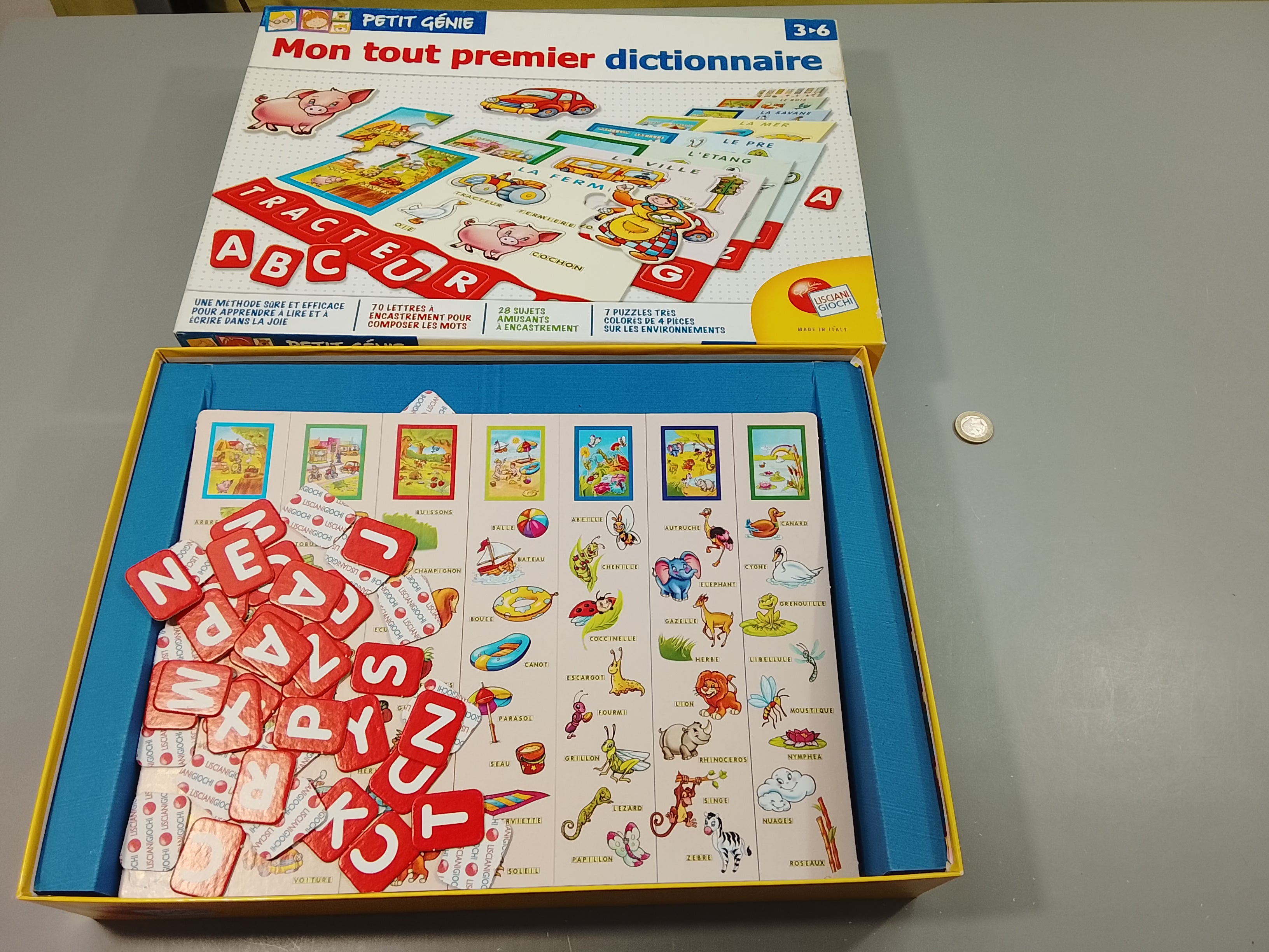 Complet . Petit génie. Mon tout premier dictionnaire.  3-6a