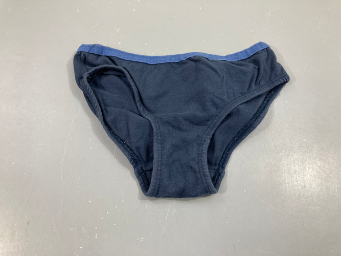 Culotte bleu foncé, moins cher chez Petit Kiwi
