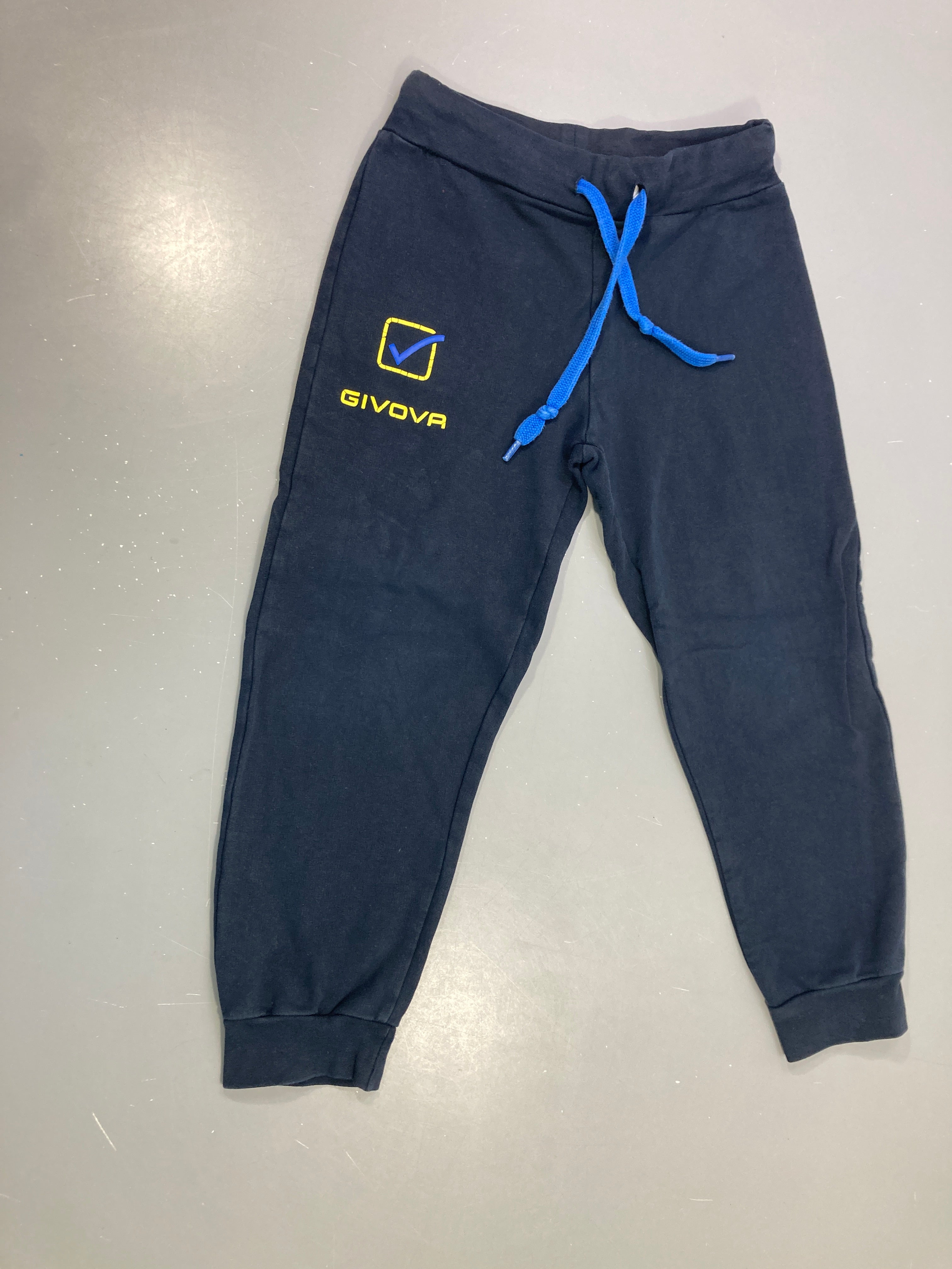 Pantalon jogging bleu marine cordon bleu, Givova