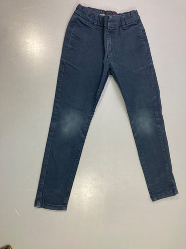 Pantalon jean bleu marine slim, moins cher chez Petit Kiwi
