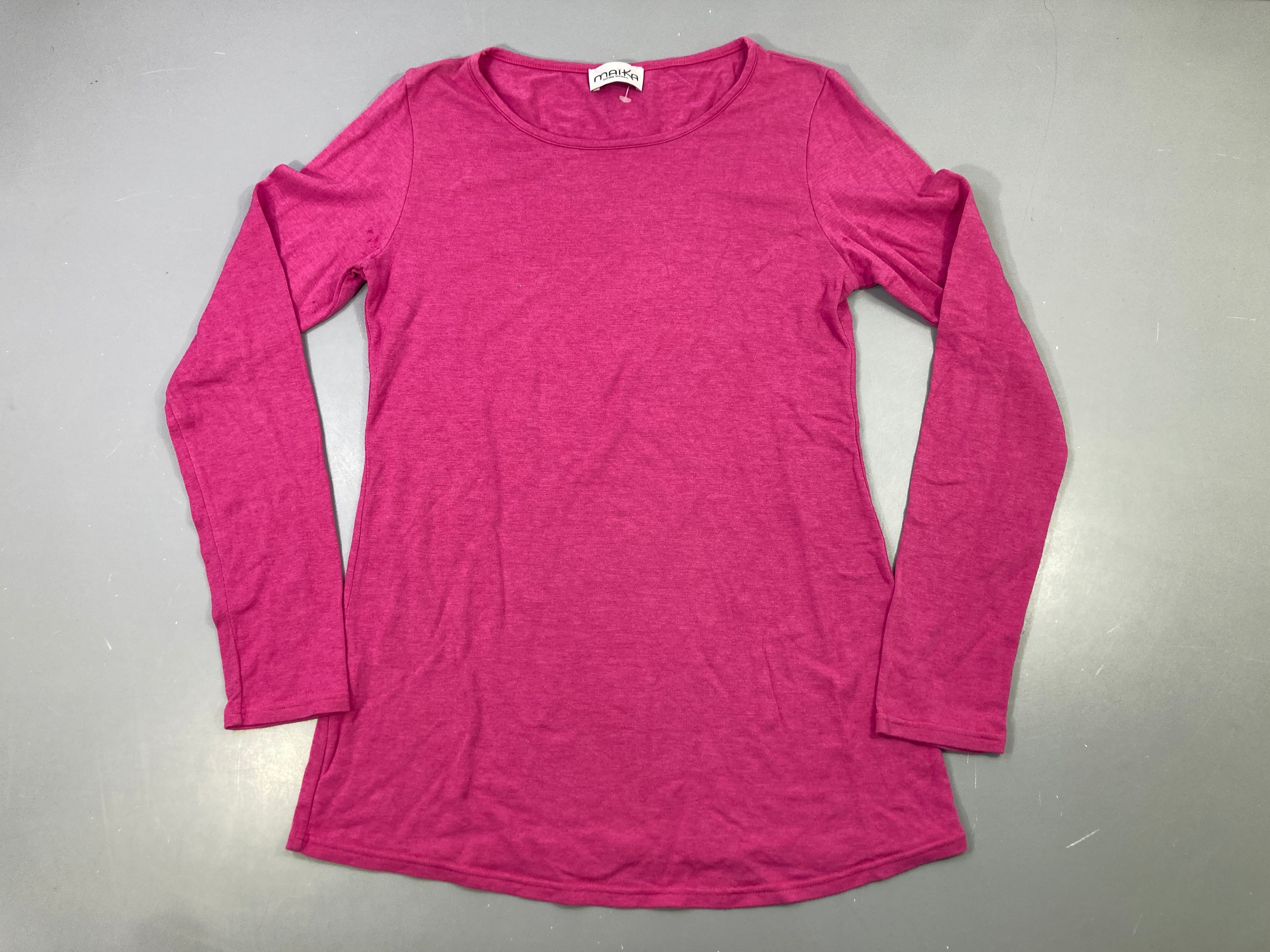 T-shirt m.l framboise chiné, Maika