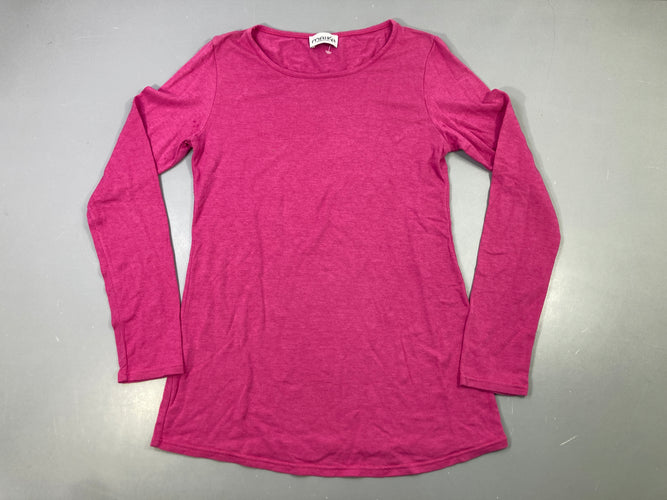 T-shirt m.l framboise chiné, Maika, moins cher chez Petit Kiwi