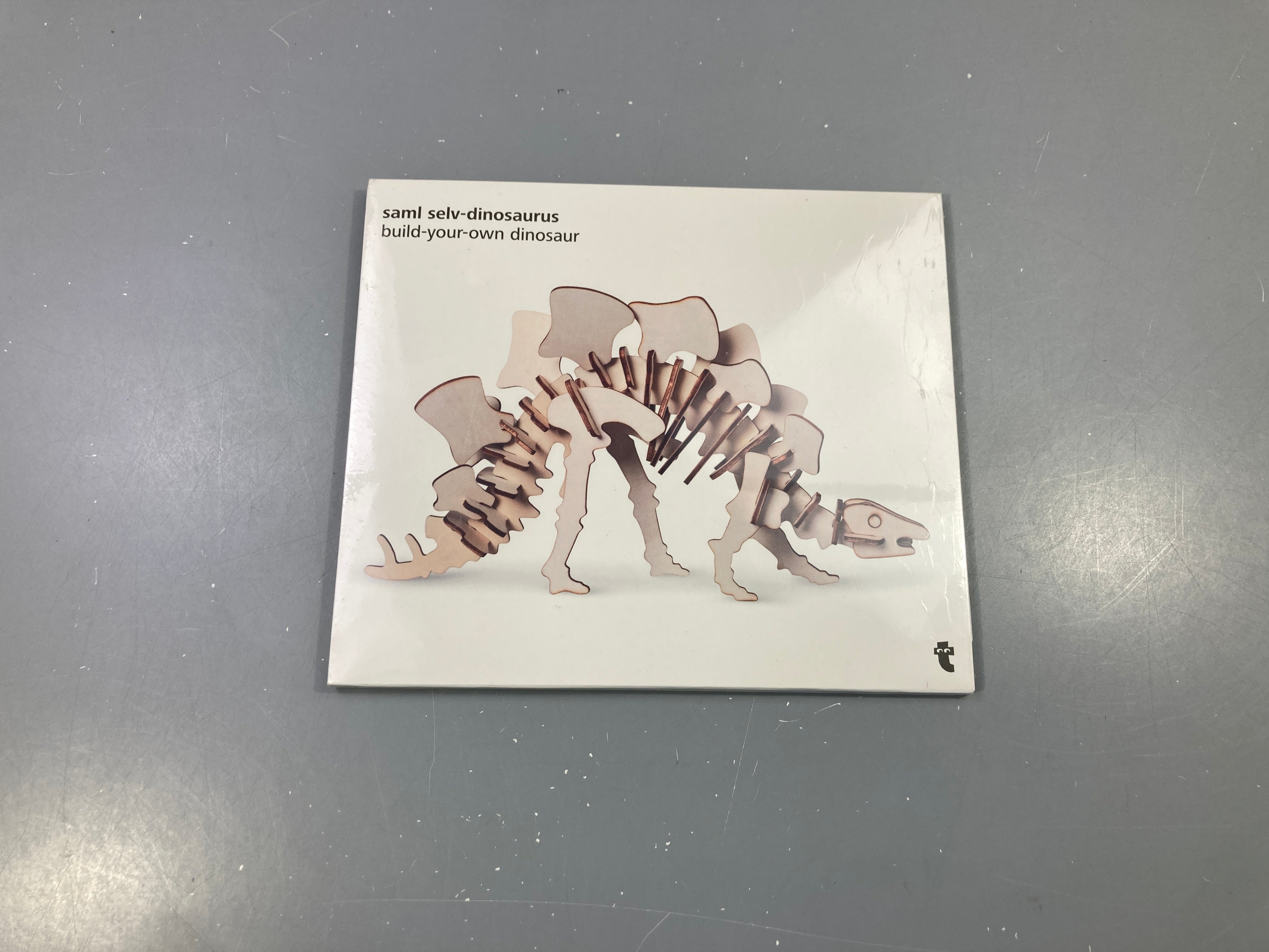 Neuf-Puzzle bois dinosaure à construire, saml selv-dinosaurus +6a