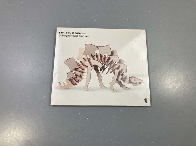 Neuf-Puzzle bois dinosaure à construire, saml selv-dinosaurus +6a, moins cher chez Petit Kiwi