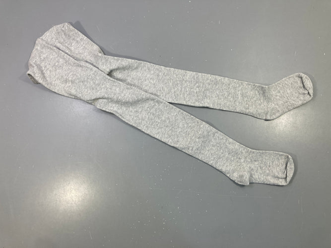 Collants gris chiné, moins cher chez Petit Kiwi