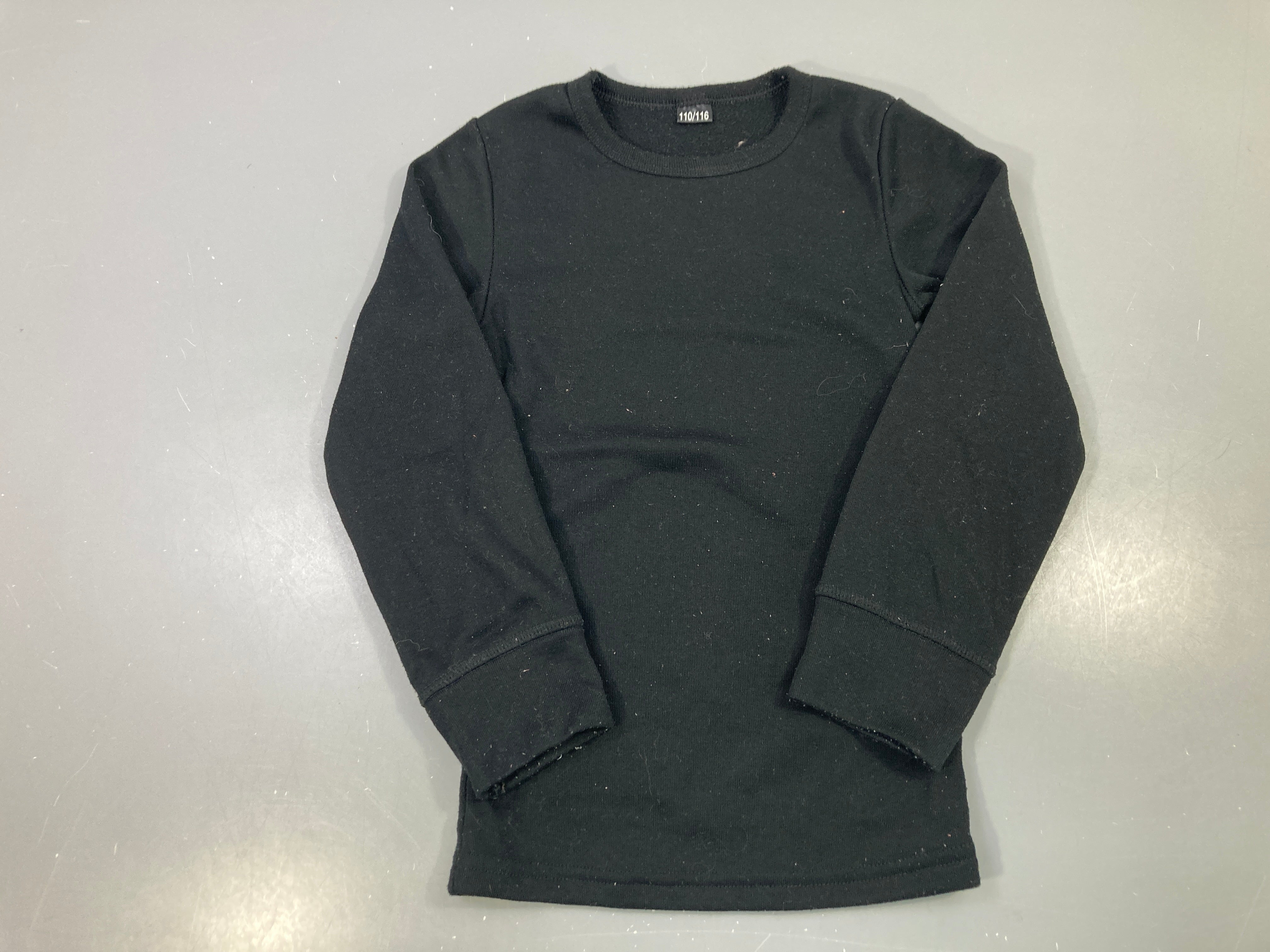 T-shirt thermique m.l noir