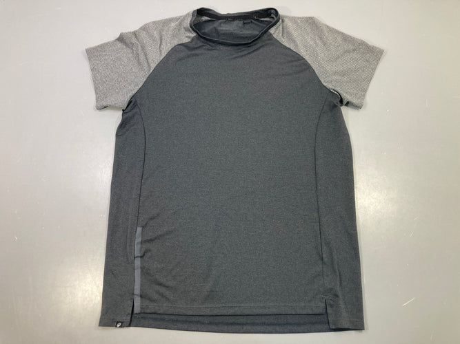 T-shirt m.c gris anthracite sport, moins cher chez Petit Kiwi