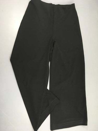 Pantalon fluide noir Wide Leg-Accrocs, moins cher chez Petit Kiwi