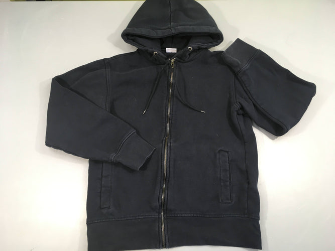 Sweat zippé à capuche bleu foncé Celio, moins cher chez Petit Kiwi