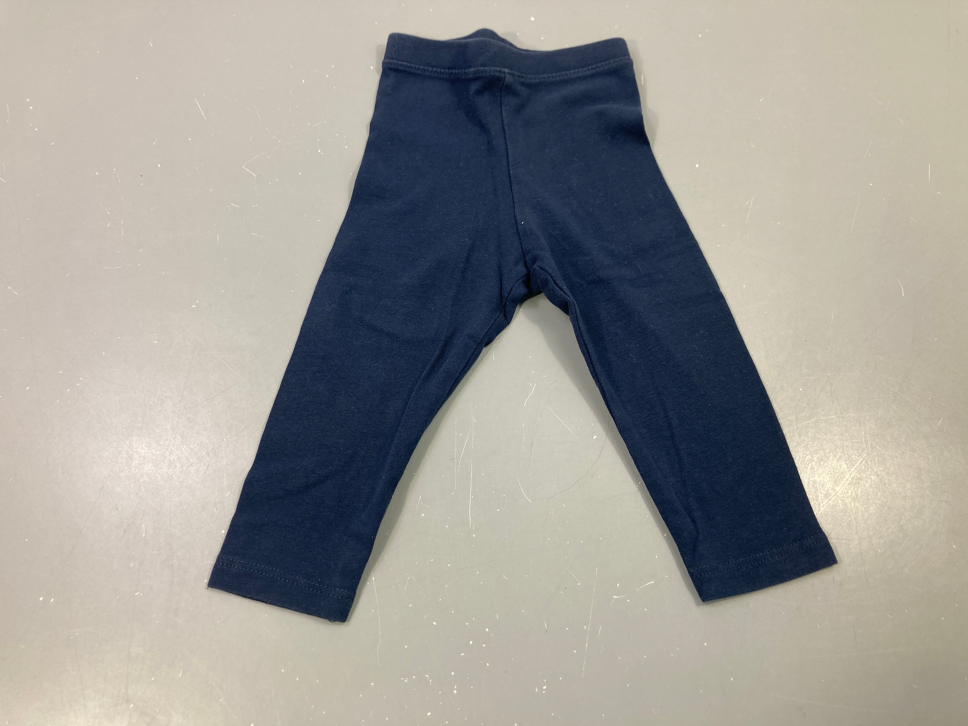Legging bleu marine uni