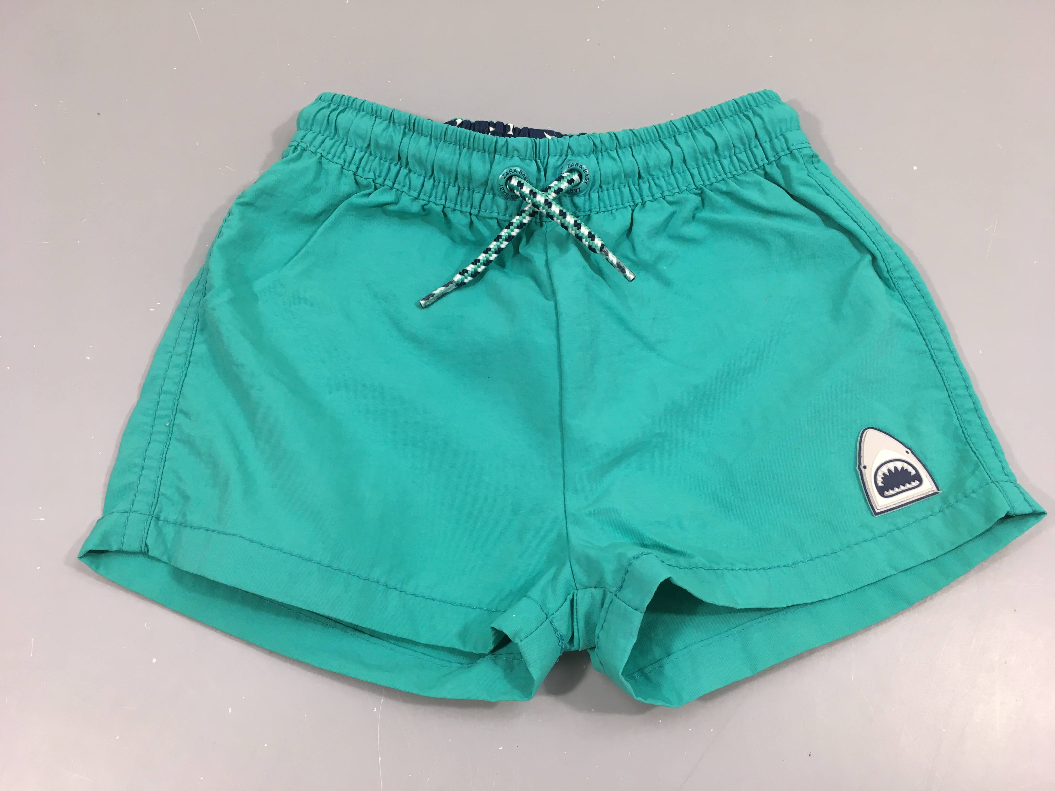 Maillot short vert requin