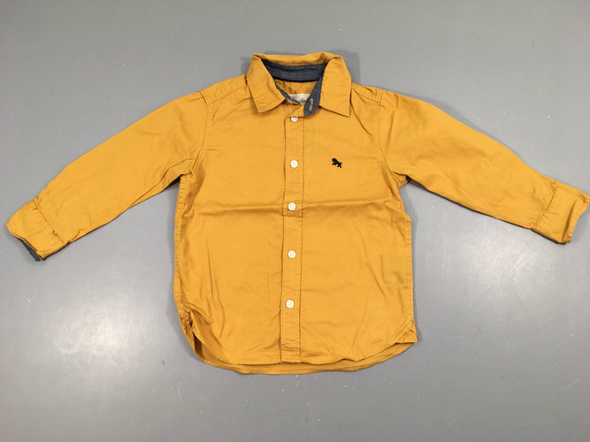 Chemise m.l jaune, moins cher chez Petit Kiwi