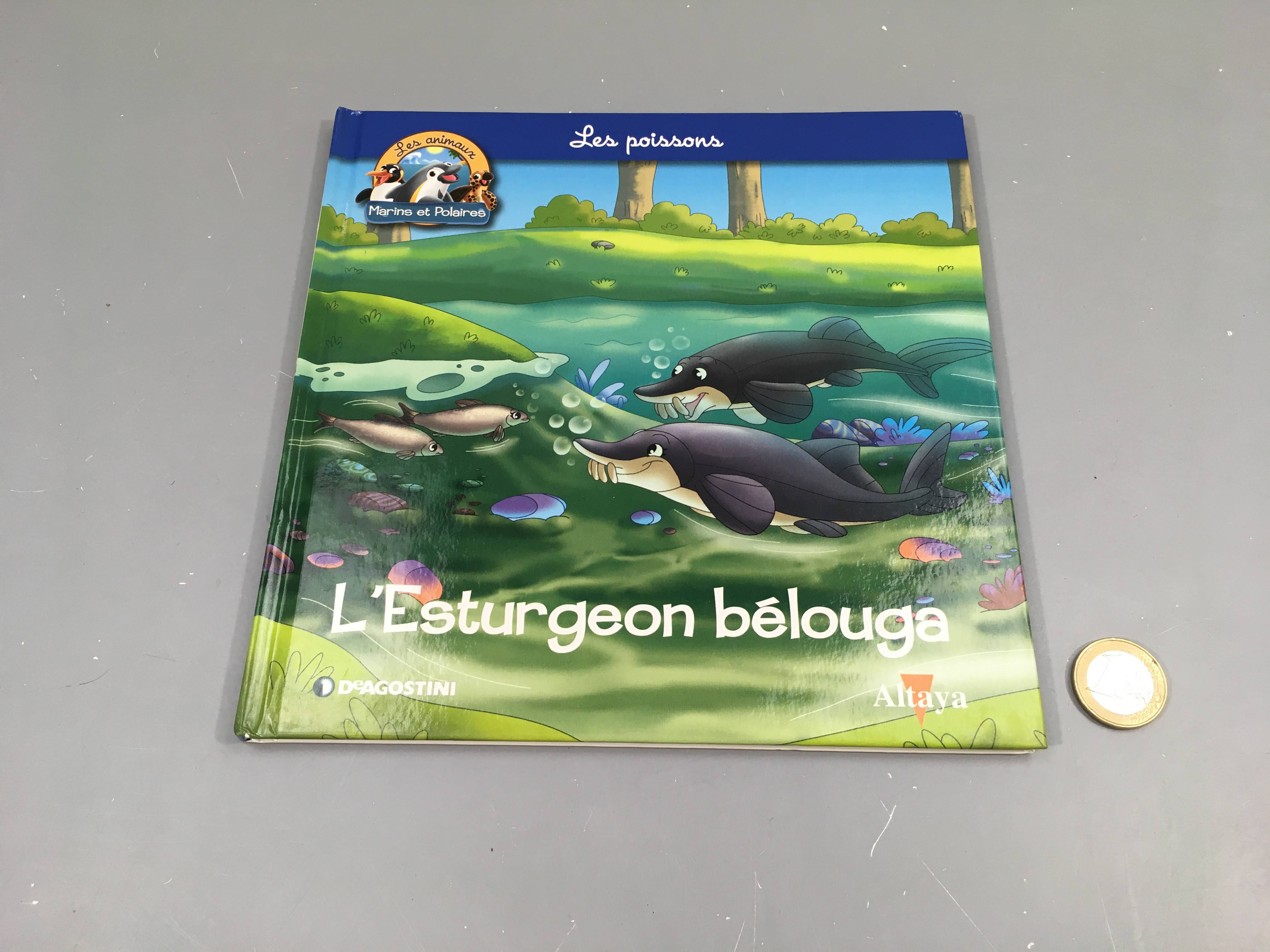 L'esturgeon bélouga, les animaux marins et polaires, Altaya