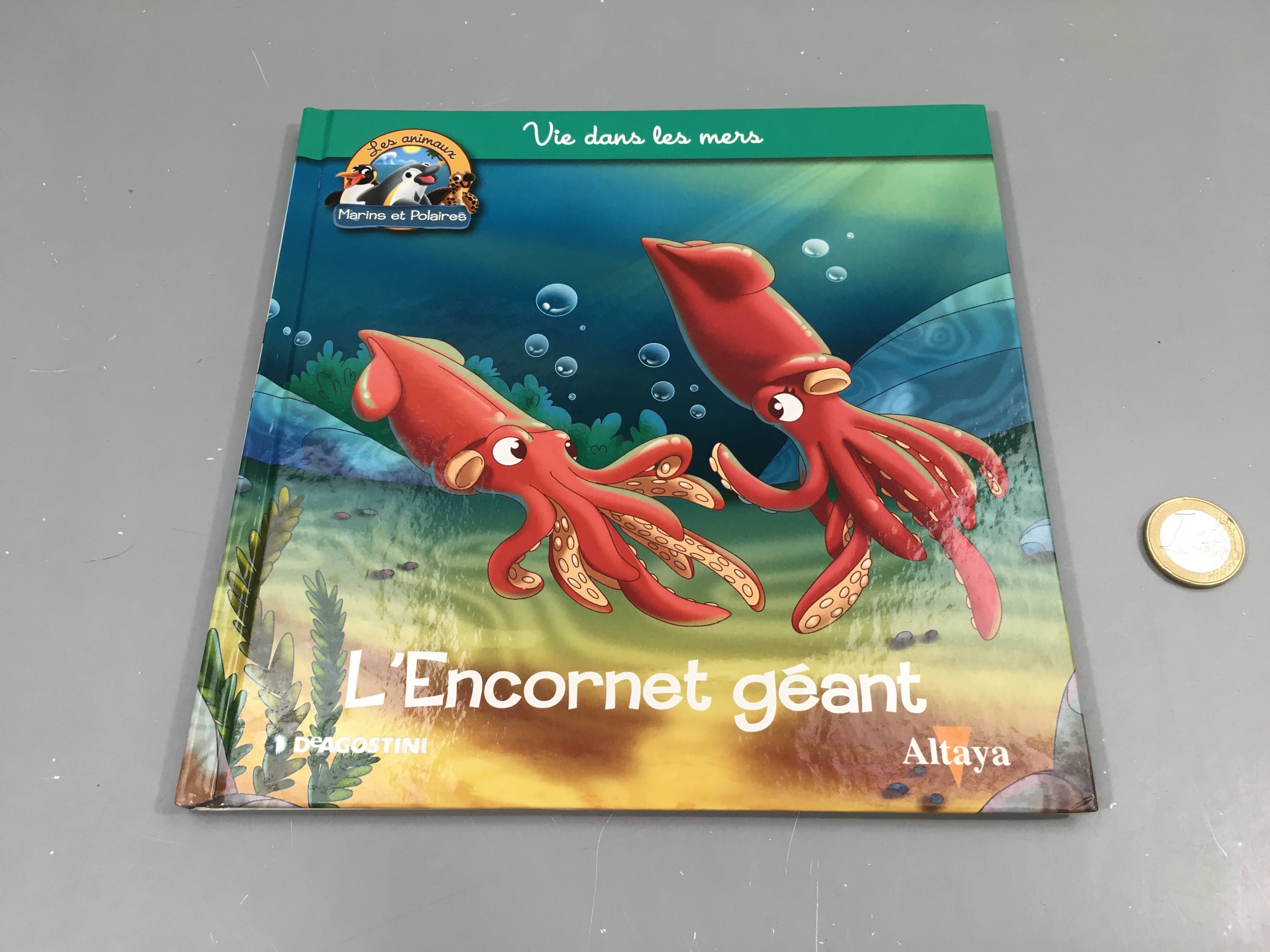 L'encornet géant, les animaux marins et polaires, Altaya