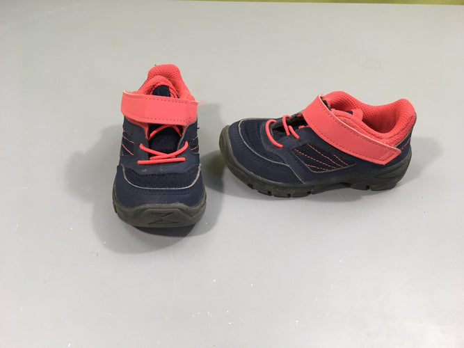 Basket bleu marine/rose MH100, 24, moins cher chez Petit Kiwi