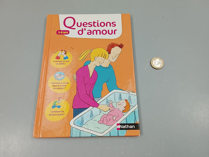 Question d'amour. 5-8ans, moins cher chez Petit Kiwi