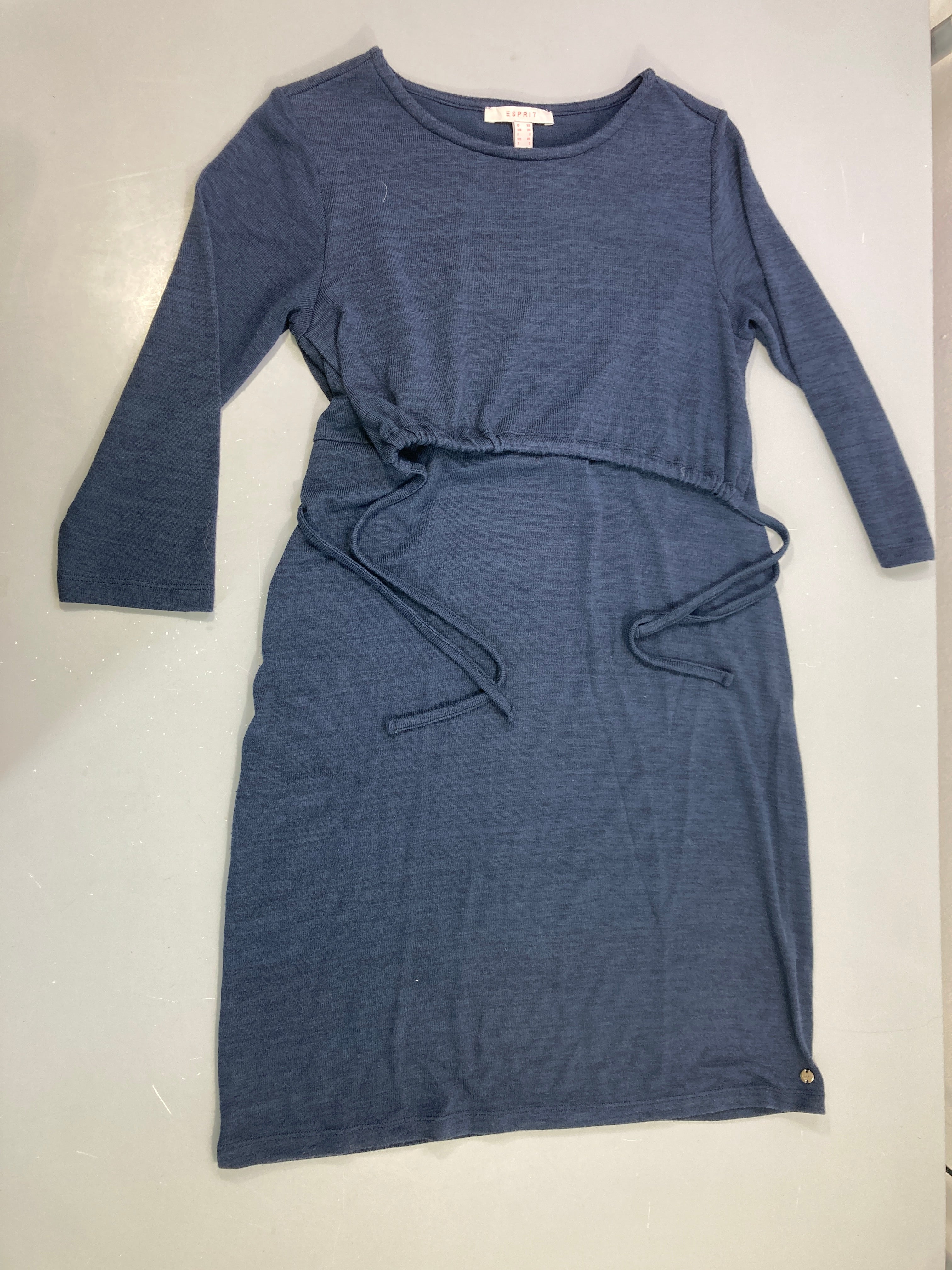 Robe pull d'allaitement m.l bleu marine