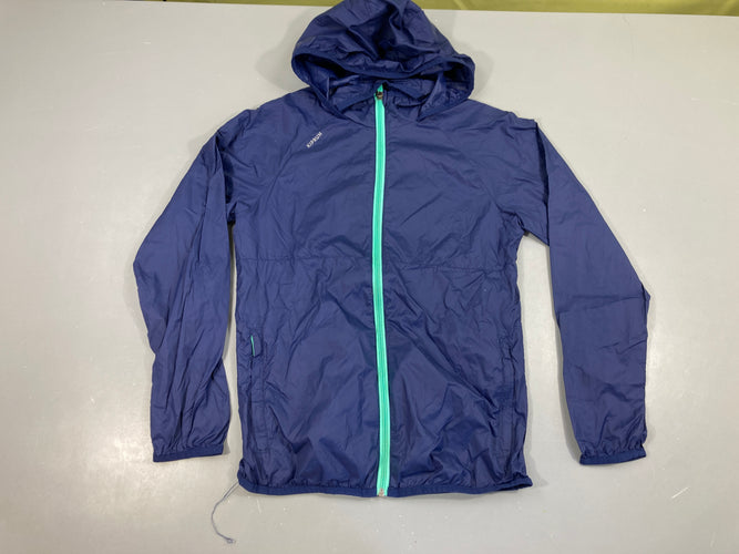 Veste coupe vent extra light bleu Kiprun, moins cher chez Petit Kiwi