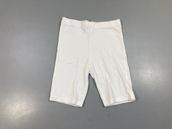 Legging court blanc, moins cher chez Petit Kiwi
