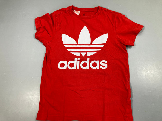 T-shirt m.c rouge Adidas, moins cher chez Petit Kiwi