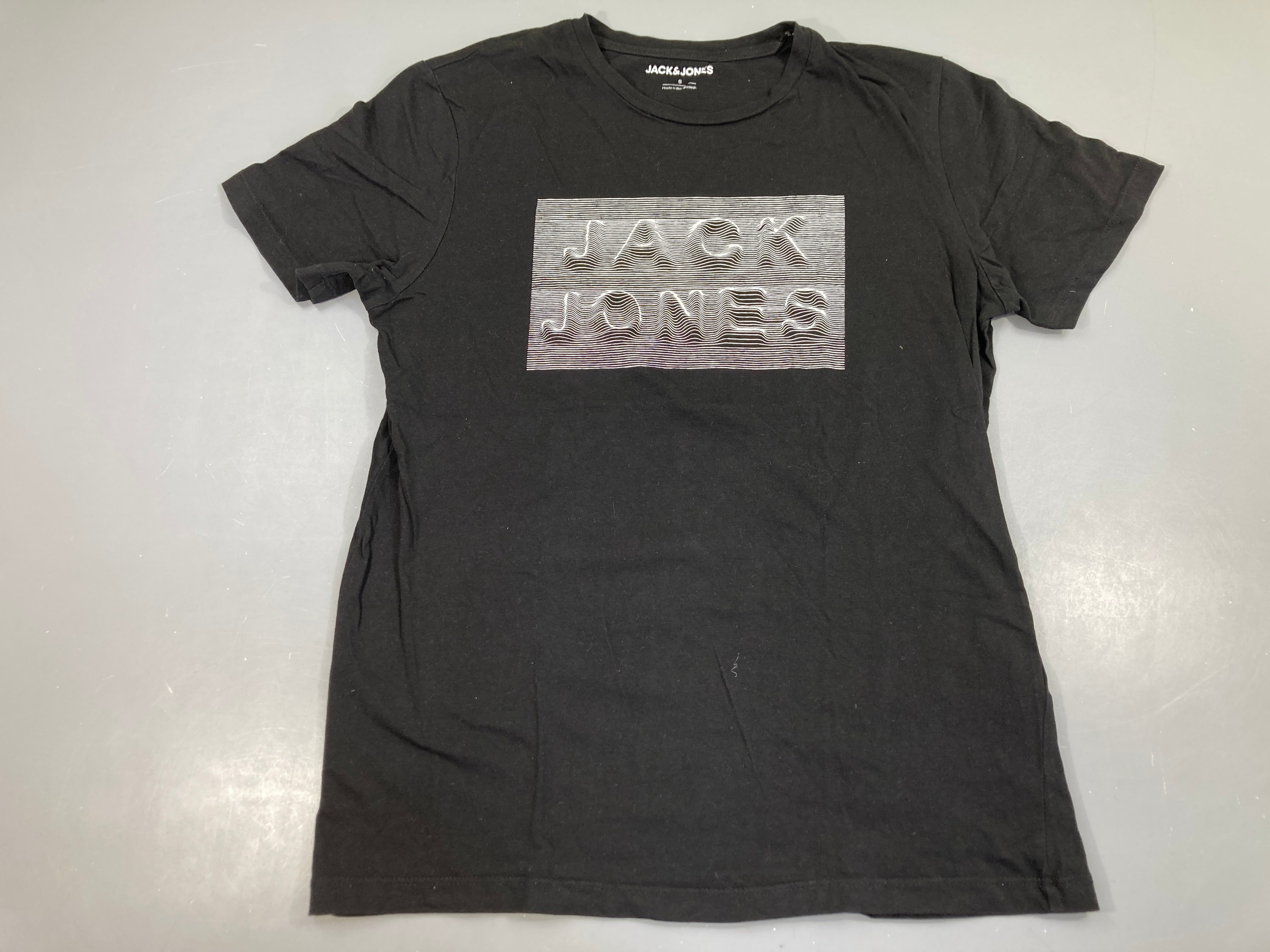T-shirt m.c noir Jack Jones