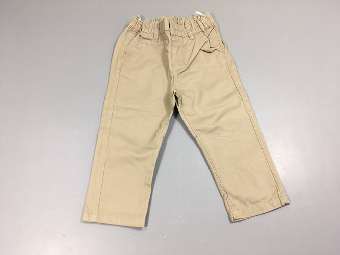 Pantalon beige chino, moins cher chez Petit Kiwi