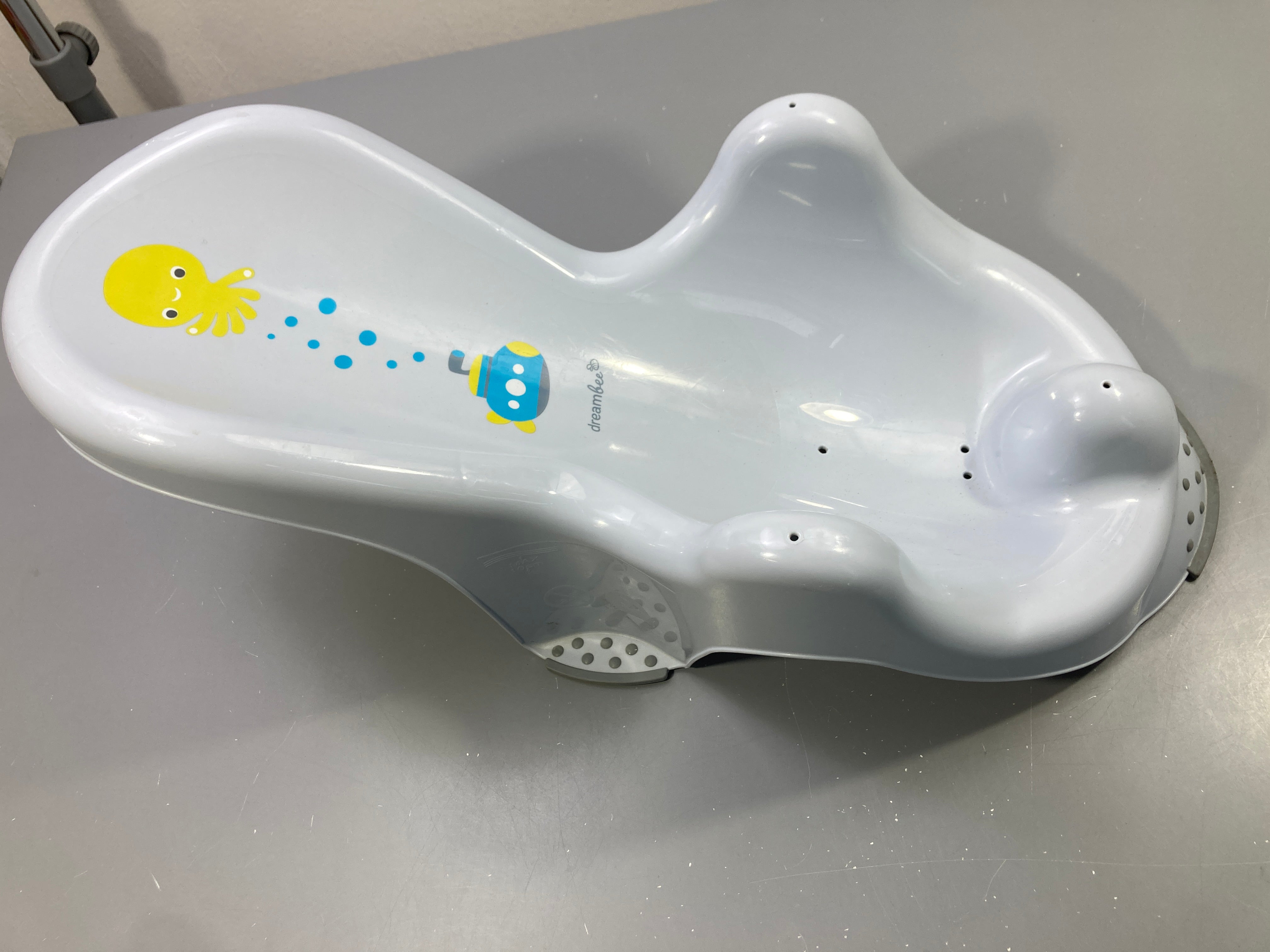 Transat de bain blanc pieuvre sous-marin, dreambee