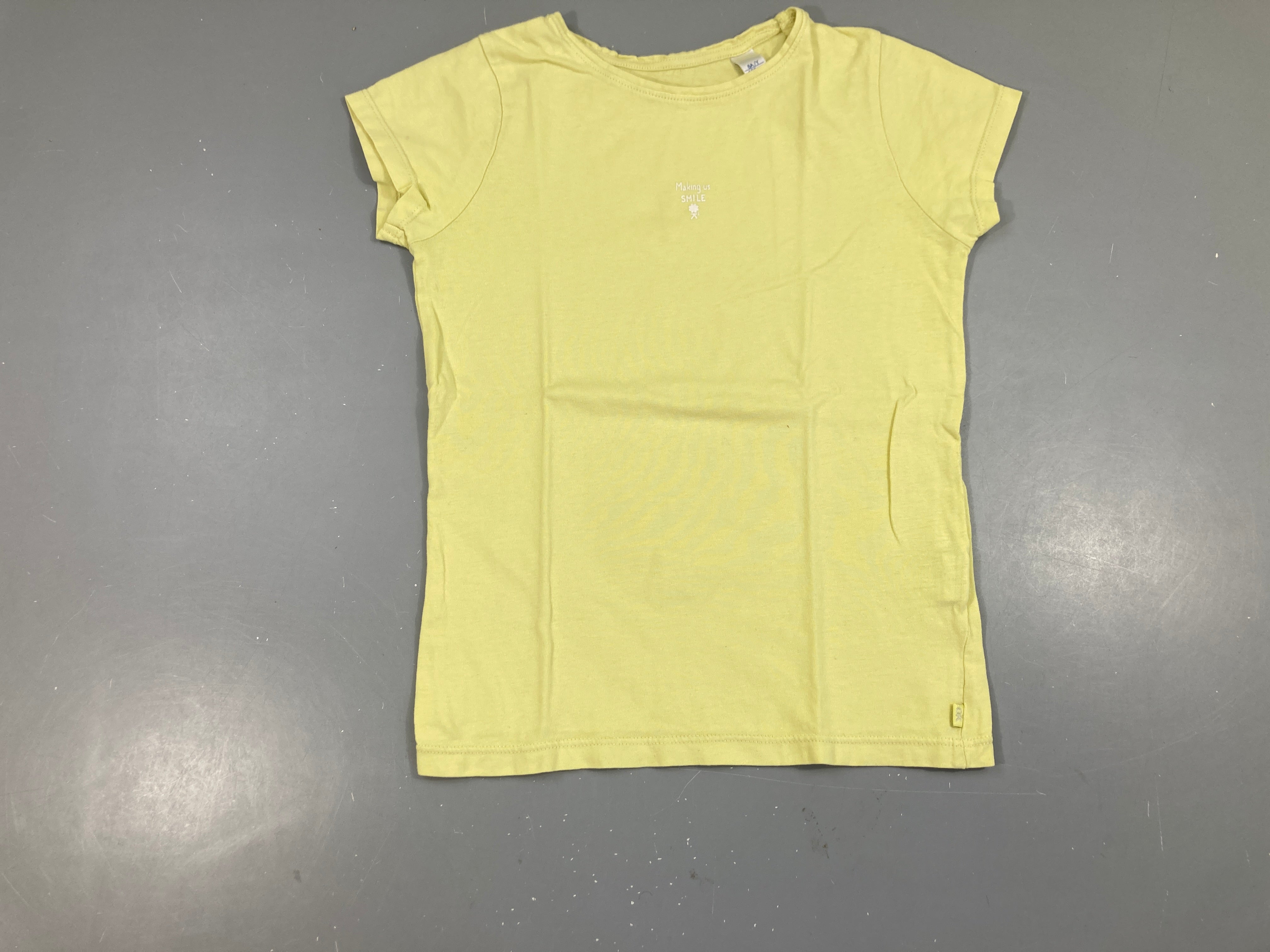 T-shirt m.c jaune