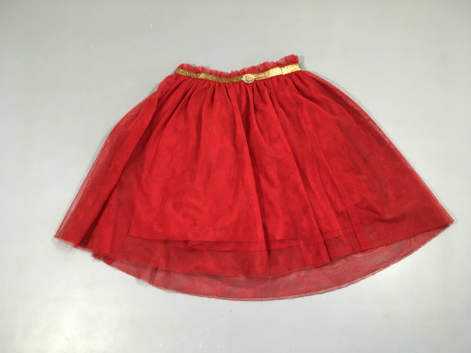 Jupe tulle rouge, moins cher chez Petit Kiwi
