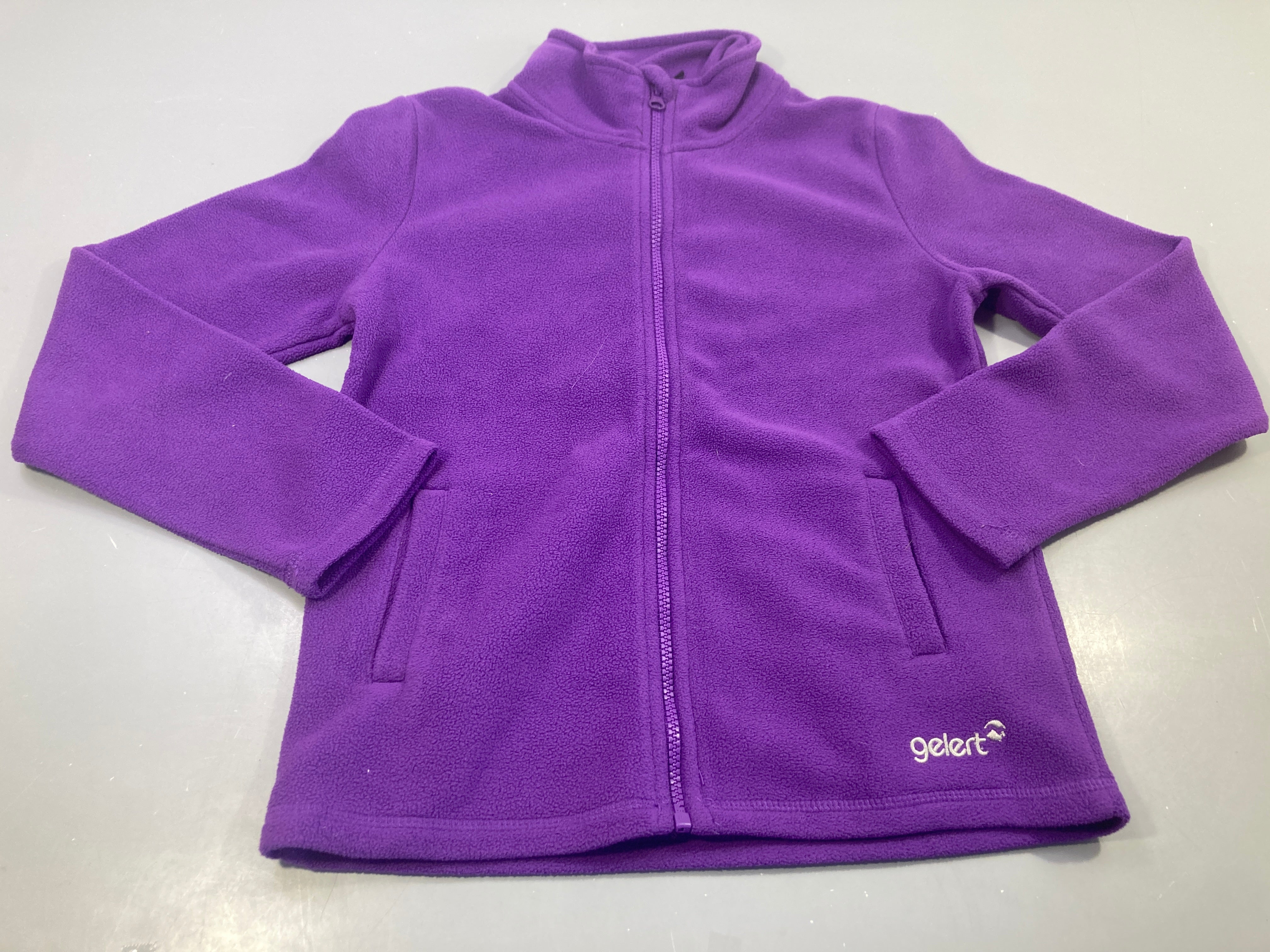 Polar zippé mauve Gelert