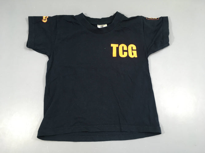 T-shirt m.c bleu marine TCG, moins cher chez Petit Kiwi