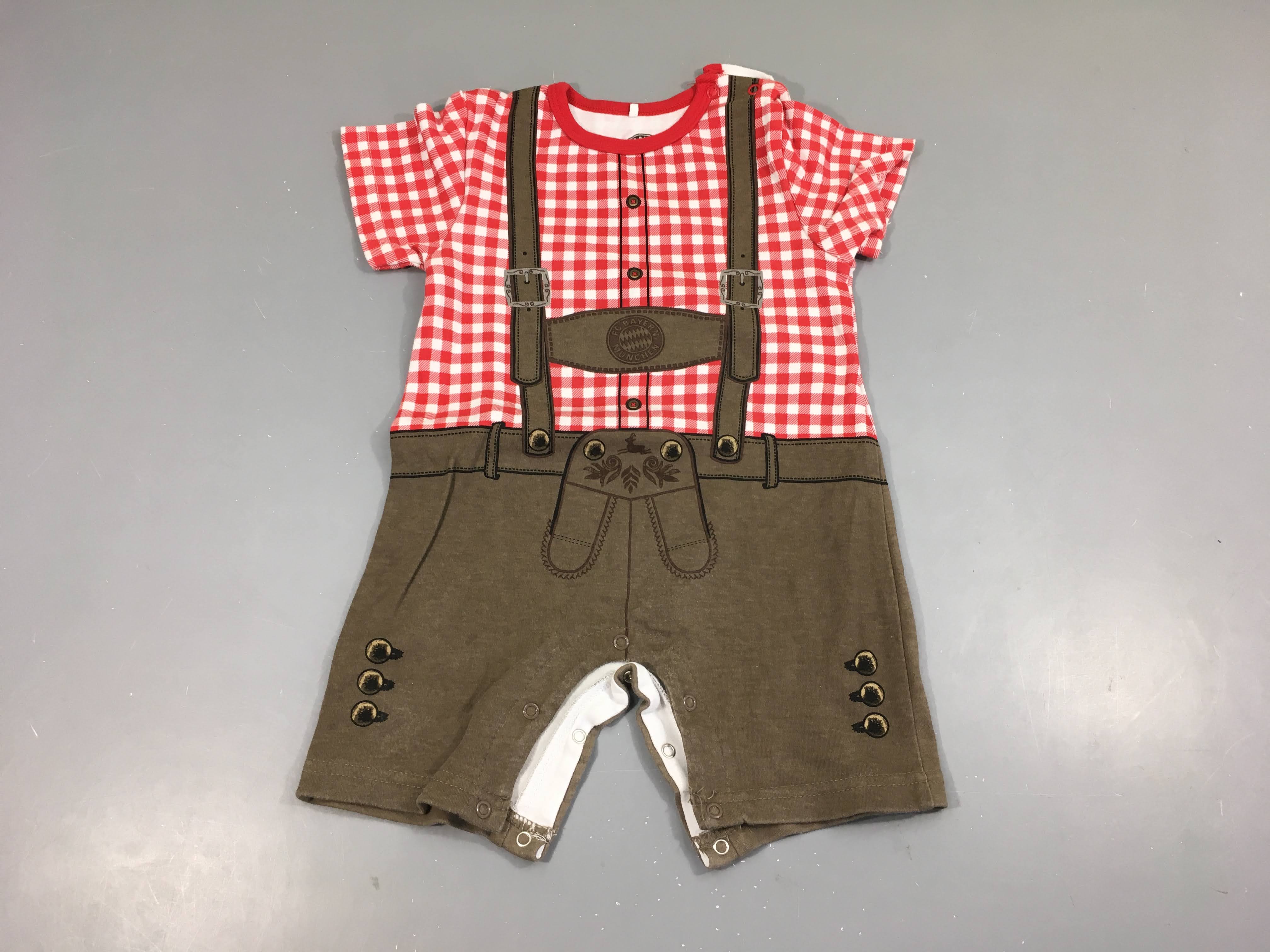 Combishort jersey tenue motif lederhosen, FC Bayern Munchen