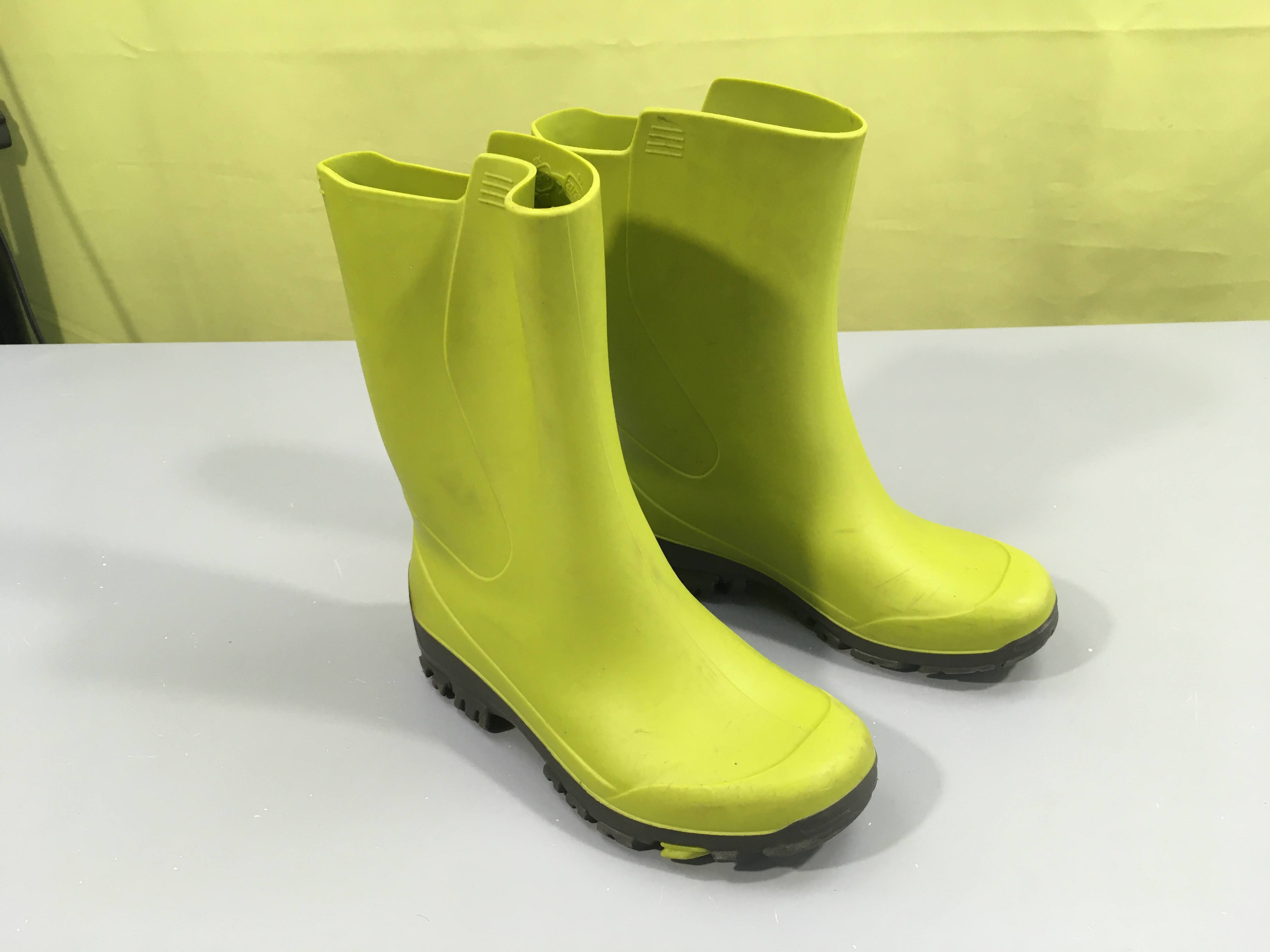 Bottes de pluie verte, Solognac, 27-28