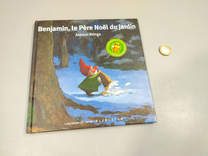 Drôles de peites bêtes. Benjamin, le Père Noël du jardin., moins cher chez Petit Kiwi