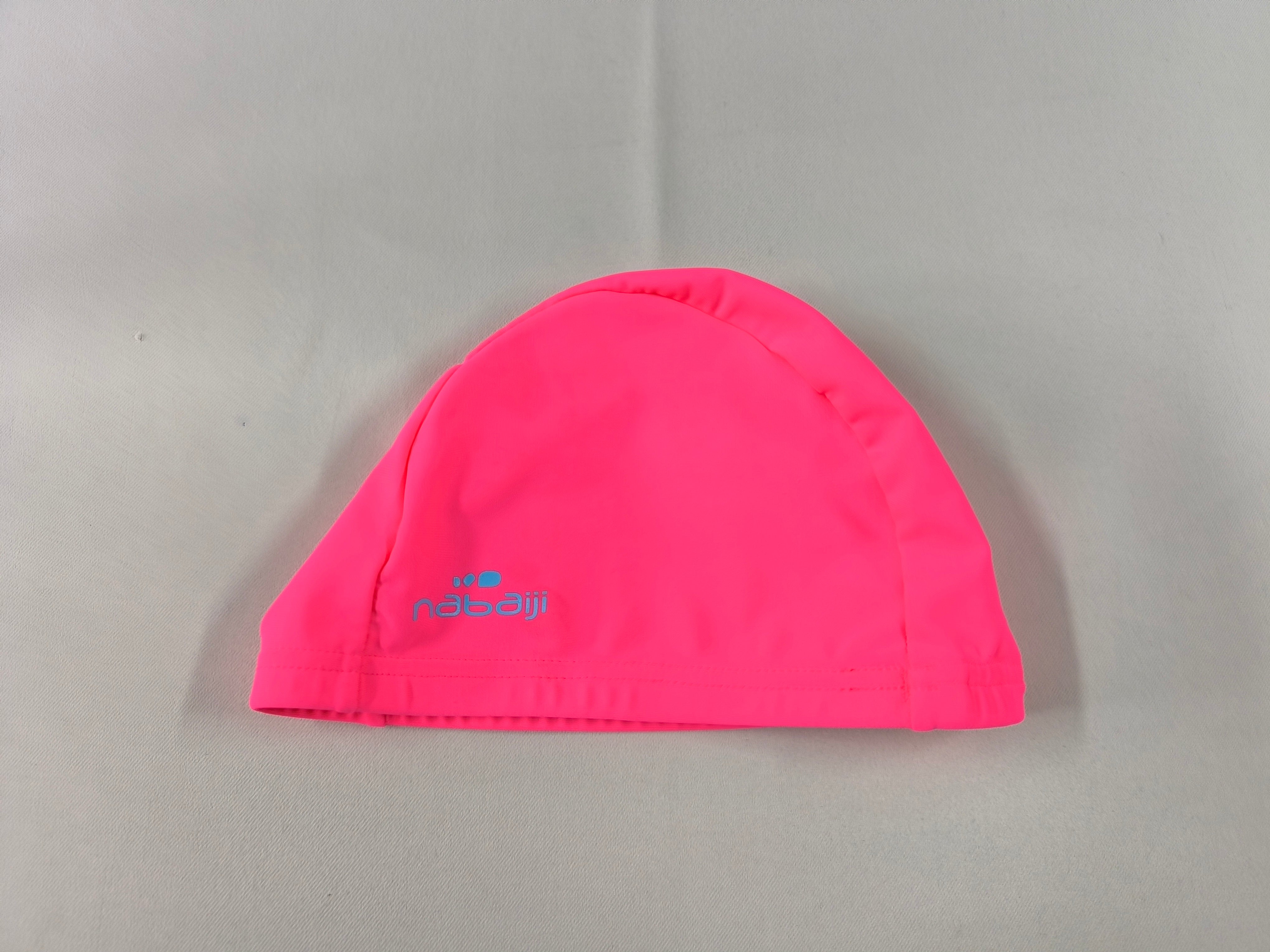 Bonnet de natation rose fluo