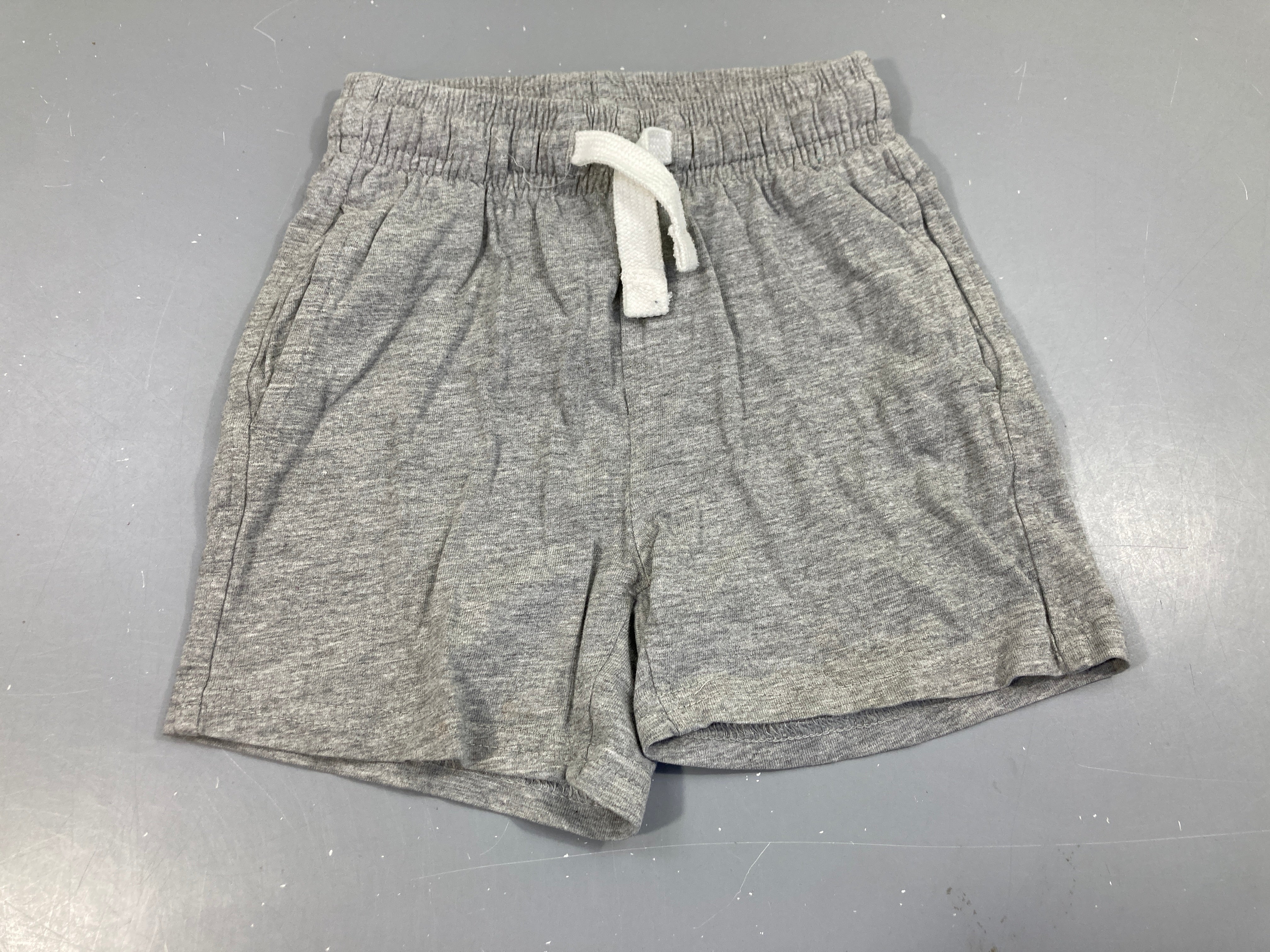 Bermuda jersey gris chiné