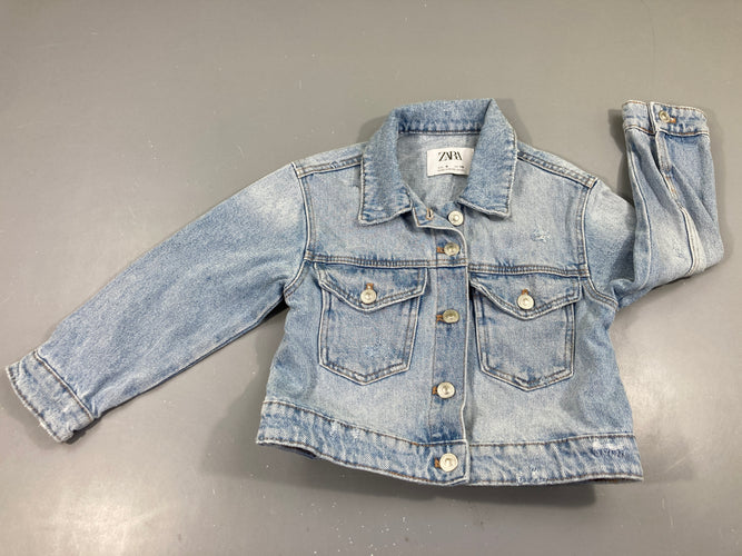 Veste en jean, moins cher chez Petit Kiwi