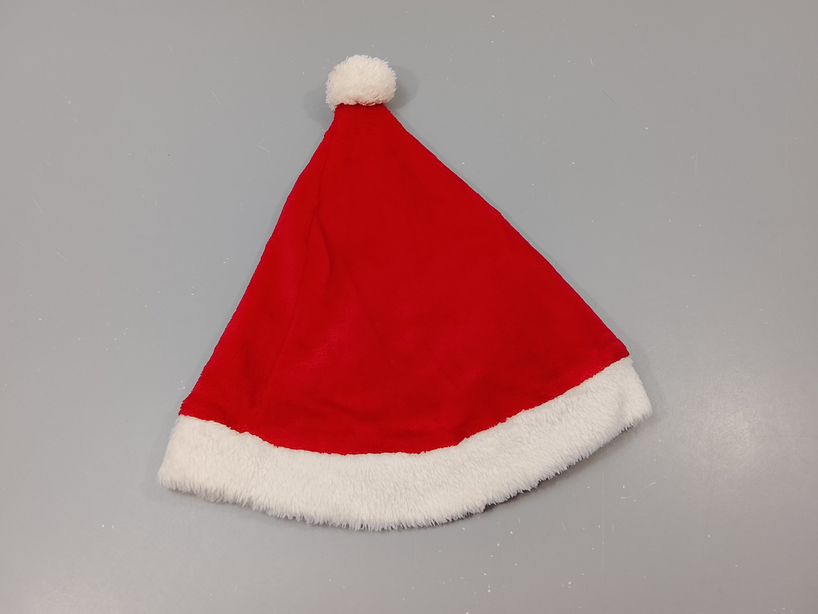 Bonnet de noël rouge et blanc