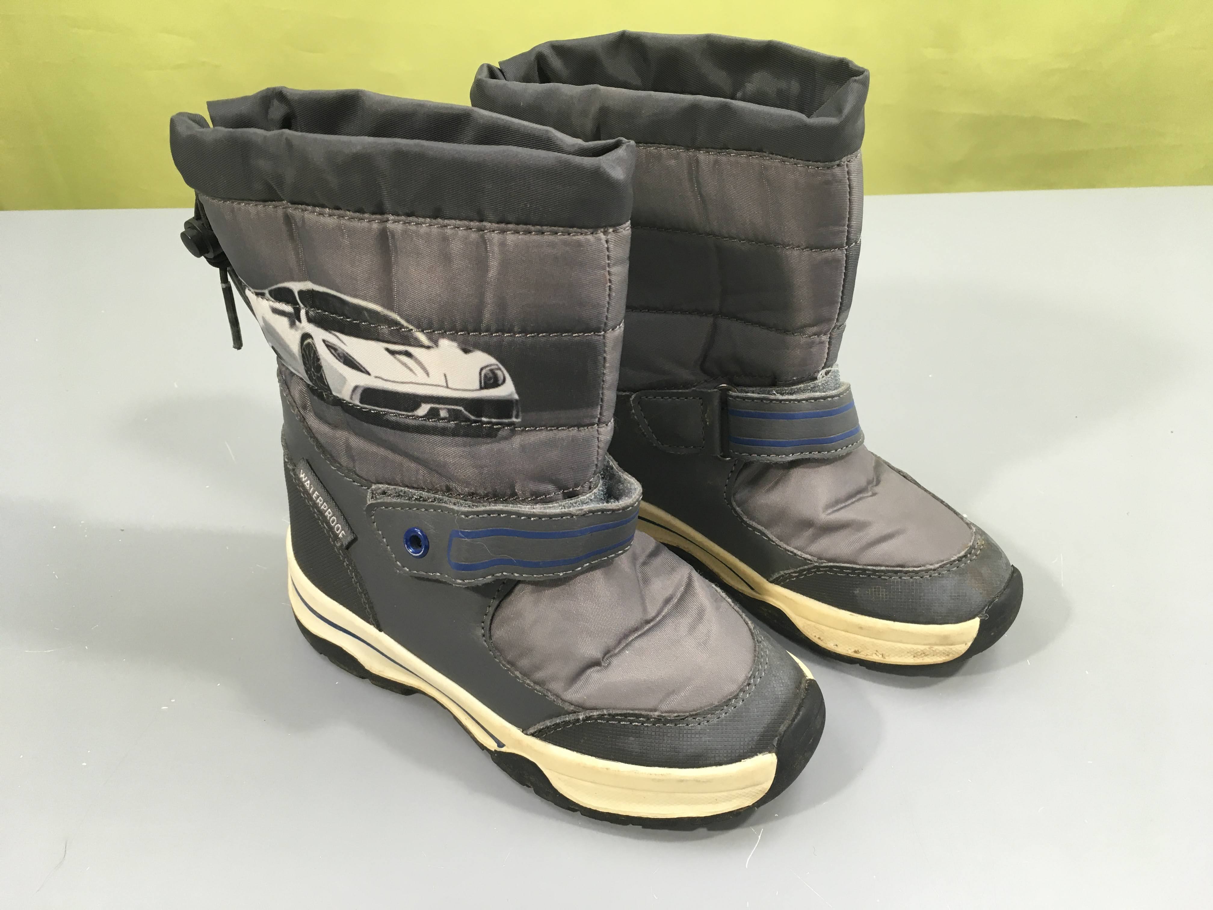 Bottes de neige gris voitures, 27, Lupilu