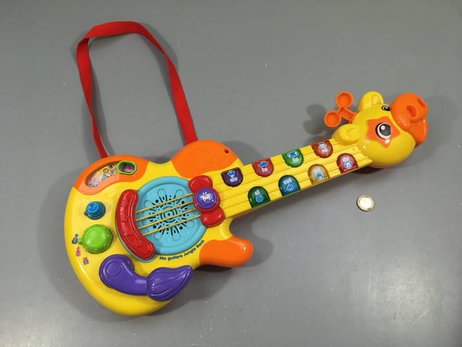 Guitare girafe Jungle rock, moins cher chez Petit Kiwi