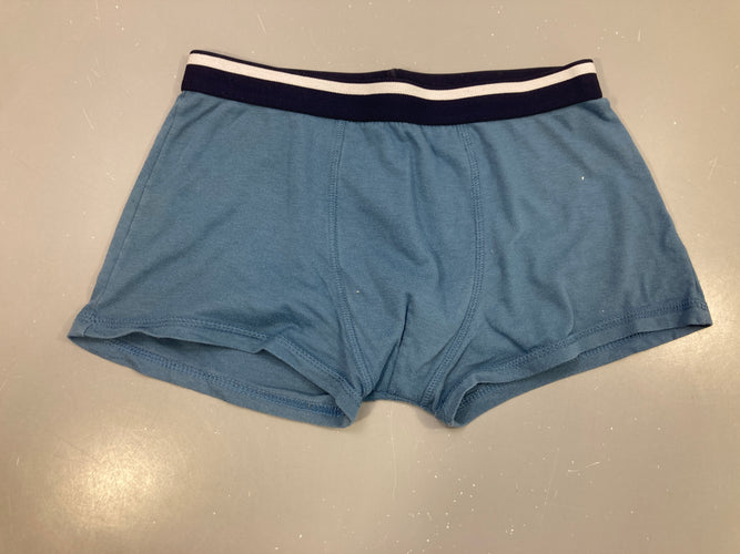 Boxer bleu bouloché, moins cher chez Petit Kiwi