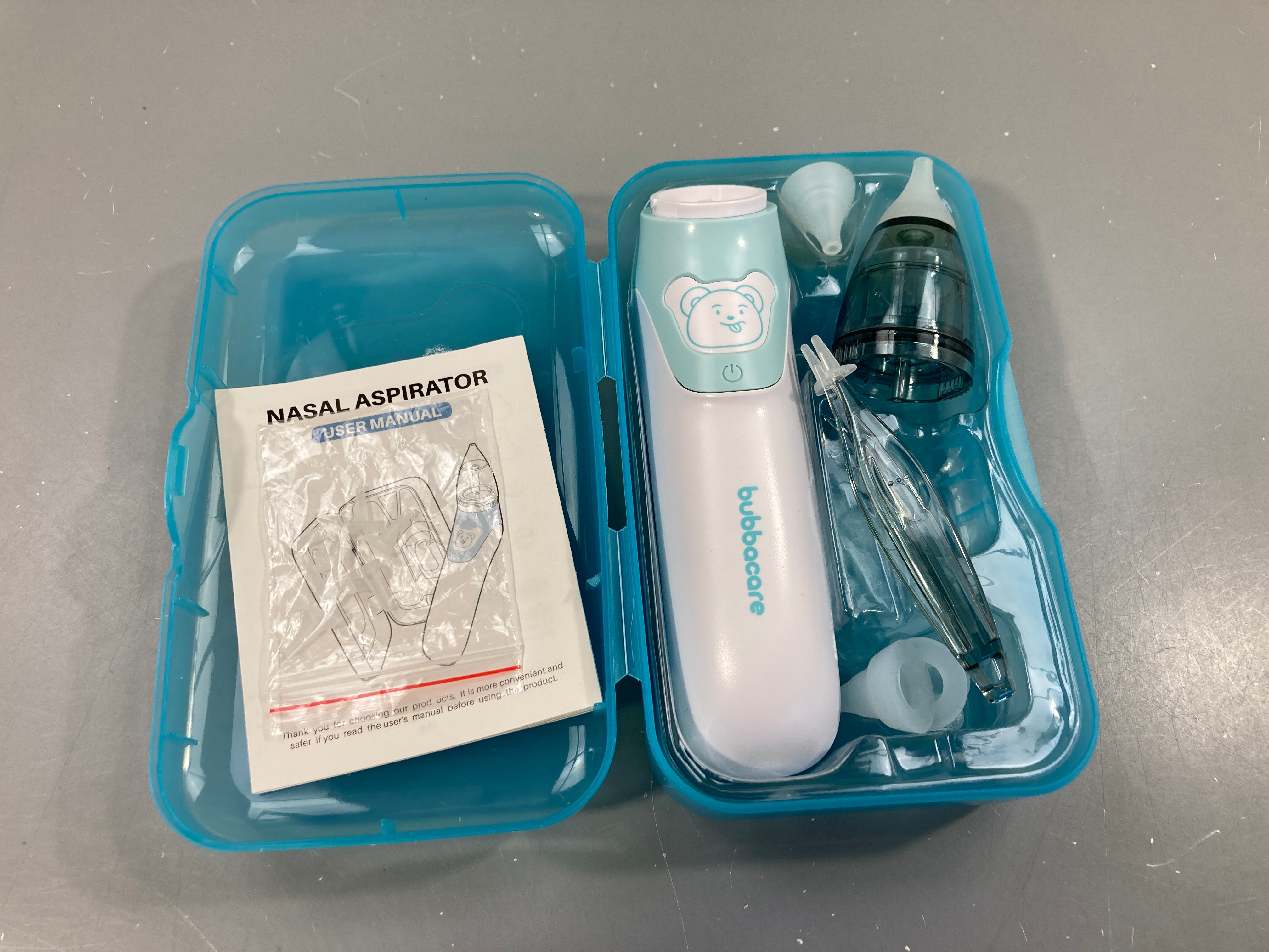 Aspirateur nasal, Bubbacare, fonctionne