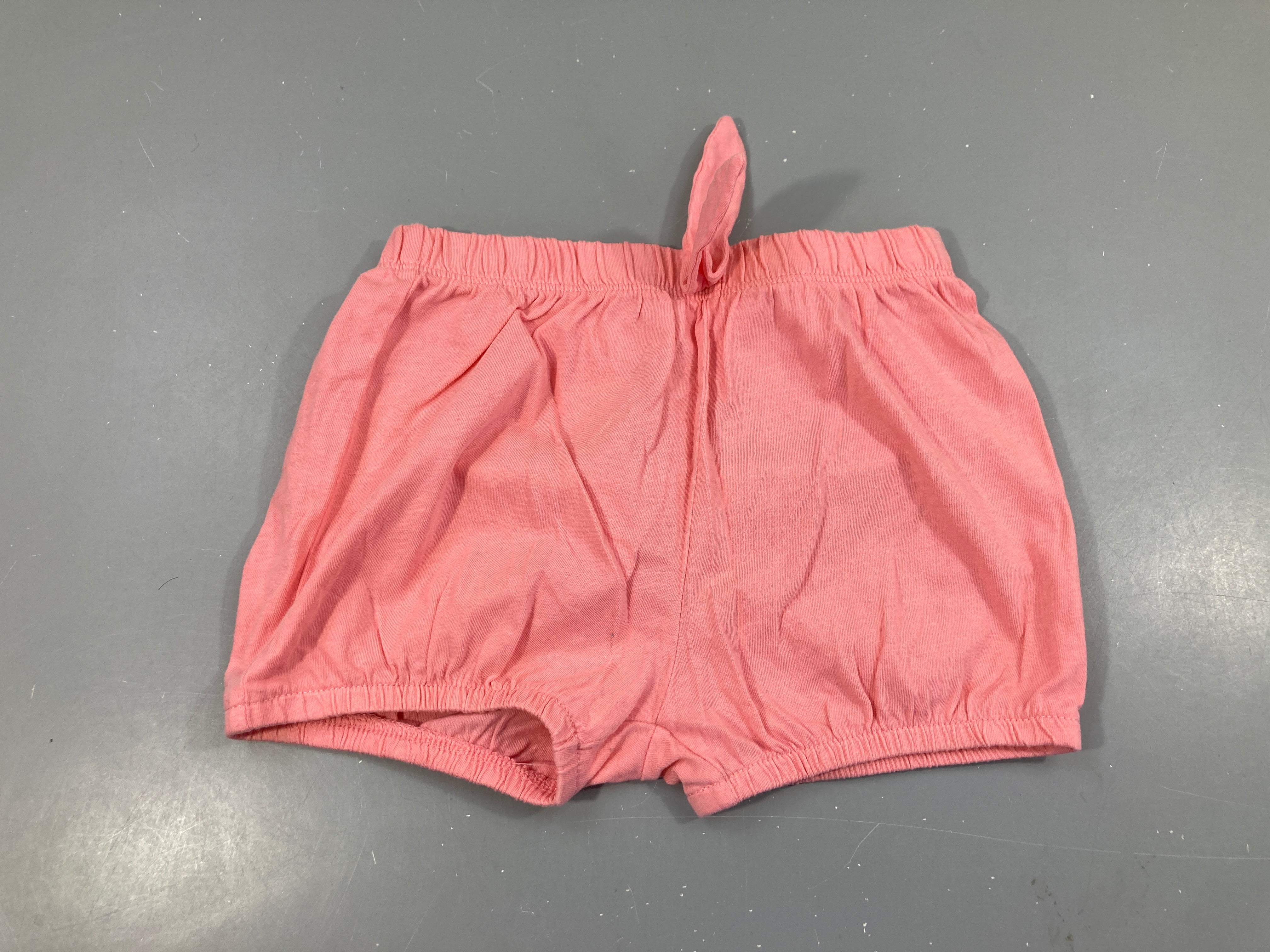 Short jersey rose noeud
