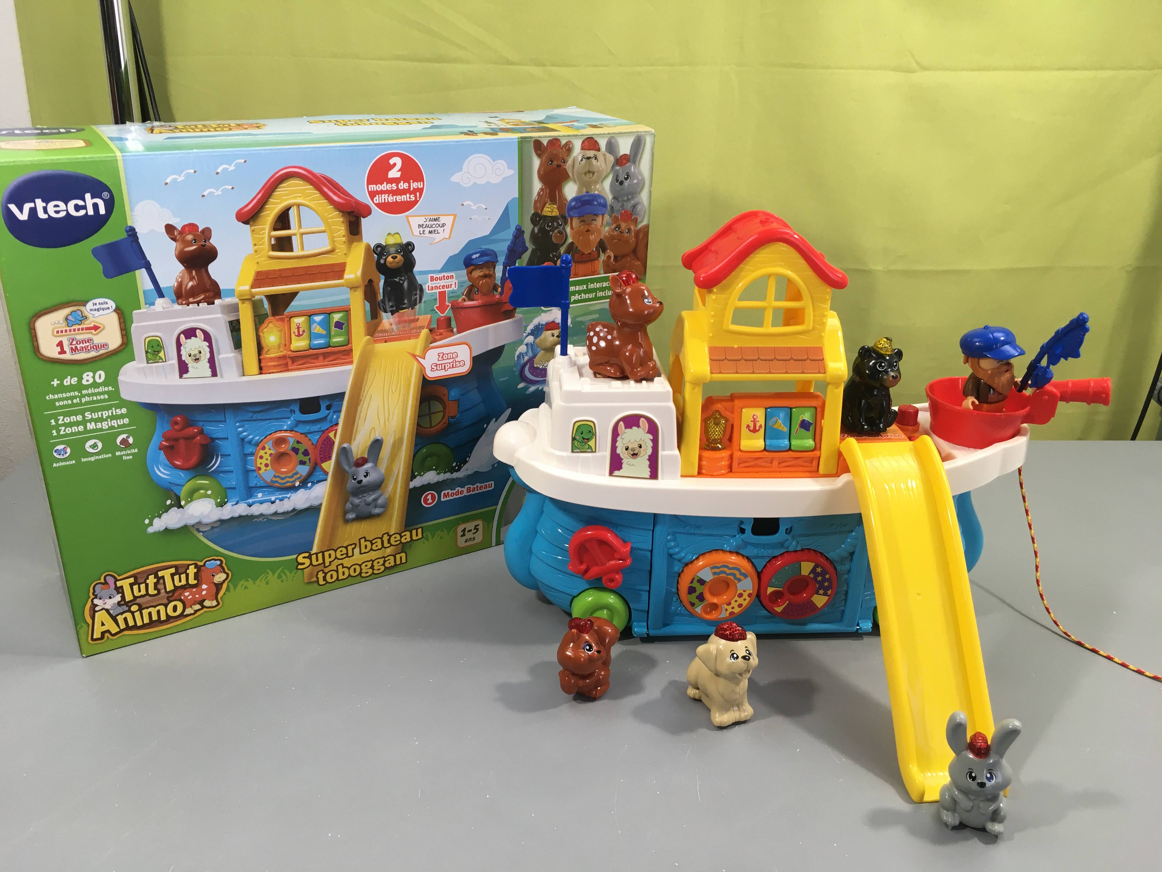 Tut Tut Animaux-Super bateau toboggan-Complet 1-5a